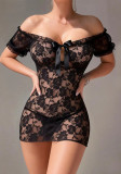 Women Black Lace Sexy Lingerie with Panties Sexy Lingerie