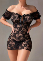 Women Black Lace Sexy Lingerie with Panties Sexy Lingerie