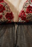 Spring / Summer Embroidered Lace See-Through Sexy Lingerie
