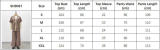 Women Lace-Up Patchwork Color-Blocked Short-Sleeve Shirt and Wide-Leg Trousers Two-Piece Set