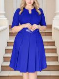Plus Size Women Chiffon Cape Sequined Formal Party Bodycon Dress