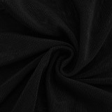 Spring Women's Solid Color Sexy Ruched Sleeveless Patchwork Mesh Slim Jumpsuit