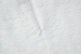 Women Summer Sexy Strapless Solid Patchwork Lace Halter Neck Top