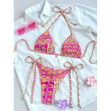 Women Printed Beach Swimwear