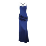 Women Sexy Strap Dress Formal Party Maxi Dress