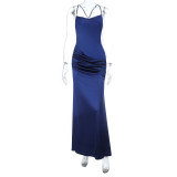 Women Sexy Strap Dress Formal Party Maxi Dress