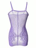 Sexy Lingerie Hollow-Out Jacquard Strap Bodycon Dress