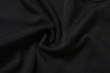 Women Summer Sexy Hollow Out Patchwork Solid Halter Neck Dress