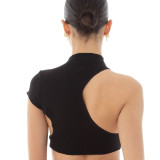 Women Summer Irregular Hollow-Out Sexy Top