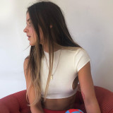 Women Summer Irregular Hollow-Out Sexy Top