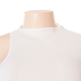 Women Summer Irregular Hollow-Out Sexy Top