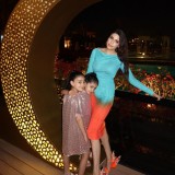 Women Autumn Off-Shoulder Lace-up Long-sleeved Printed Backless Maxi Dress