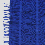 Women Summer Solid Sleeveless Spaghetti Strap Sexy Crop Maxi Dress