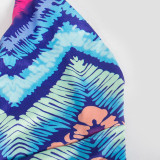 Women Summer Sexy Sleeveless Printed Camisole Mini Dress