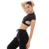 Women Summer Irregular Hollow-Out Sexy Top