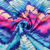 Women Summer Sexy Sleeveless Printed Camisole Mini Dress