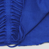 Women Summer Solid Sleeveless Spaghetti Strap Sexy Crop Maxi Dress