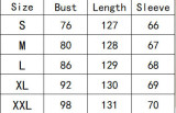 Women Elegant Solid Backless Long-Sleeve Dress