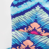 Women Summer Sexy Sleeveless Printed Camisole Mini Dress