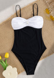 Women's Strapless Triangle One-Piece Swimsuit Beachwear