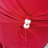 Women's Strapless Triangle One-Piece Swimsuit Beachwear