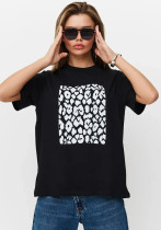 Women American Style Cotton Short-Sleeve T-Shirt