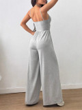 Women Shapewear Solid Camisole Jumpsuit