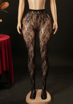Women Basic Floral Stretchy Sexy Footed Pantyhose Women Basic Floral Stretchy Sexy Footed Pantyhose