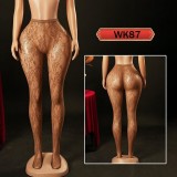 Women Basic Floral Stretchy Sexy Footed Pantyhose