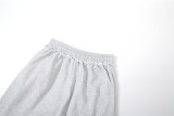 Women Spring Casual Hooded Crop Top and Wide-Leg Pants Two-Piece Set