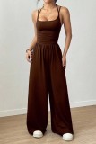 Women Shapewear Solid Camisole Jumpsuit