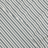 Women Spring Summer Casual Short-Sleeve Striped Crop Top