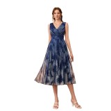 Women Sleeveless Formal Party Evening Dress