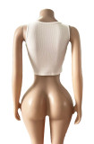 Women's Sexy High-Waist Tight-Fitting Round-Neck Tank Top