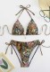 Women Double-Strap Bikini Swimwear Two Pieces