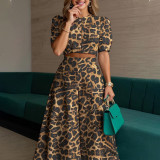 Women Short Top and Pants Two-Piece Set