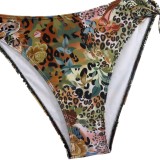 Women Double-Strap Bikini Swimwear Two Pieces