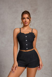 Women Camisole Top and Shorts Pajama Two-Piece Set