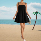 Women backless strap dress