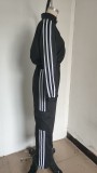 Women Long-sleeved Top and Pant Two-Piece Set