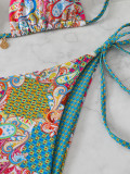 Women Printed Swimwear Two Pieces