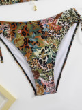 Women Double-Strap Bikini Swimwear Two Pieces