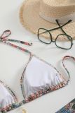 Women Halter Neck Bikini Swimwear Two Pieces