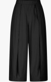 Casual Solid Wide Leg Pants