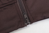 Women's Autumn Solid Stand Collar Zip-Up Sports Jacket and Pants Fitness Set