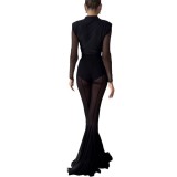 Women's Spring Summer Stretch Slim Fit Bell Bottom Pants