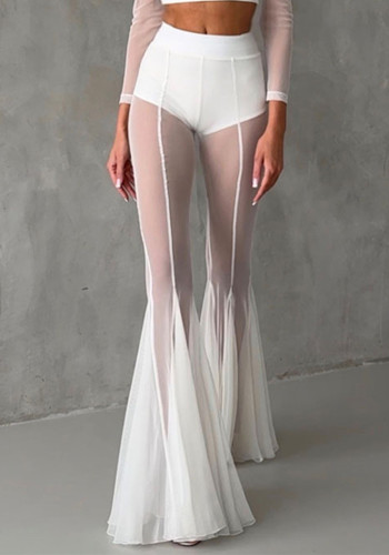 Women's Spring Summer Stretch Slim Fit Bell Bottom Pants