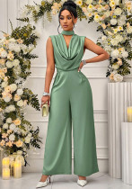Women's Chic Elegant Sleeveless High Waist Slim Fit Jumpsuit Women's Chic Elegant Sleeveless High Waist Slim Fit Jumpsuit