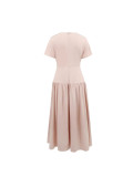 Women Long Elegant Casual Short-Sleeve Dress