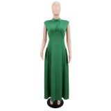 Women Casual Elegant Lace-Up Dress